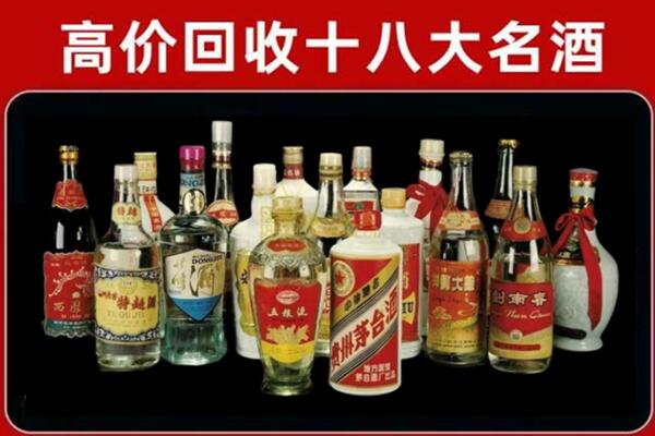 钦南回收铁盖茅台酒